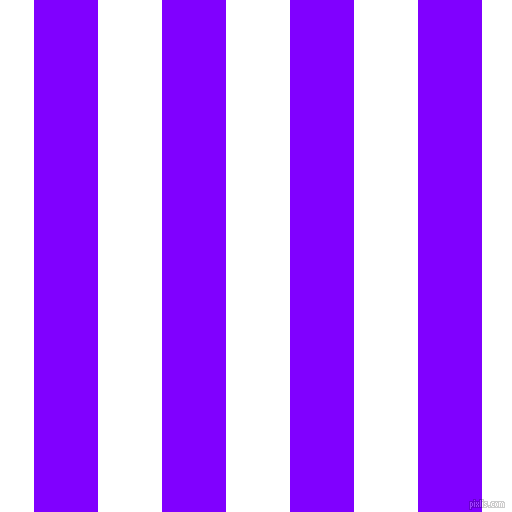 vertical lines stripes, 64 pixel line width, 64 pixel line spacing, Electric Indigo and White vertical lines and stripes seamless tileable