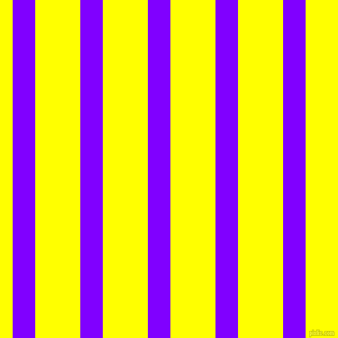 vertical lines stripes, 32 pixel line width, 64 pixel line spacing, Electric Indigo and Yellow vertical lines and stripes seamless tileable