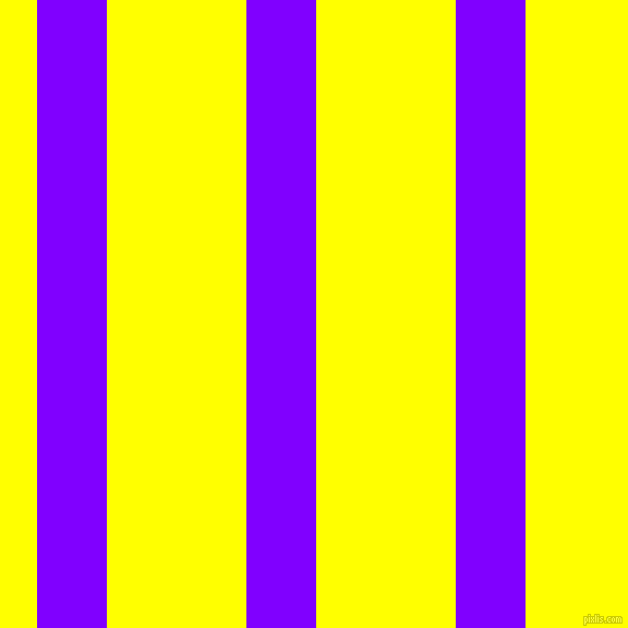 vertical lines stripes, 64 pixel line width, 128 pixel line spacing, Electric Indigo and Yellow vertical lines and stripes seamless tileable