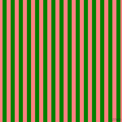 vertical lines stripes, 16 pixel line width, 16 pixel line spacing, Green and Salmon vertical lines and stripes seamless tileable