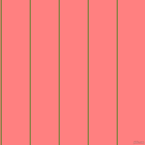 vertical lines stripes, 2 pixel line width, 96 pixel line spacing, Green and Salmon vertical lines and stripes seamless tileable