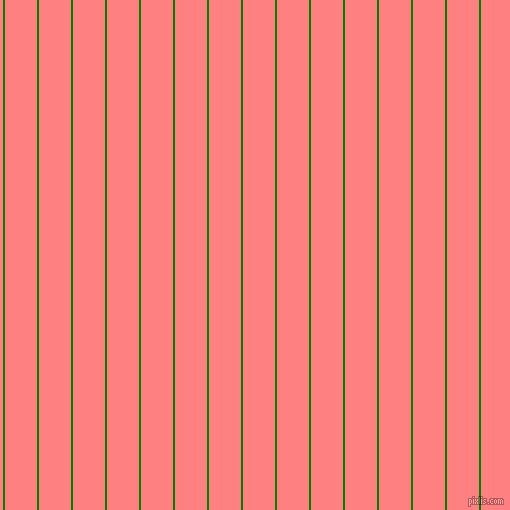 vertical lines stripes, 2 pixel line width, 32 pixel line spacing, Green and Salmon vertical lines and stripes seamless tileable
