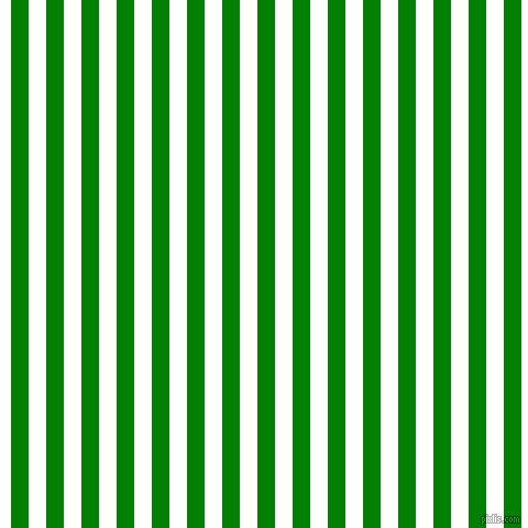 vertical lines stripes, 16 pixel line width, 16 pixel line spacing, Green and White vertical lines and stripes seamless tileable
