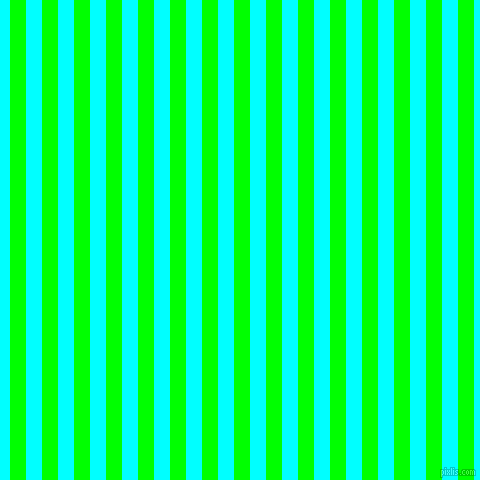 vertical lines stripes, 16 pixel line width, 16 pixel line spacing, Lime and Aqua vertical lines and stripes seamless tileable