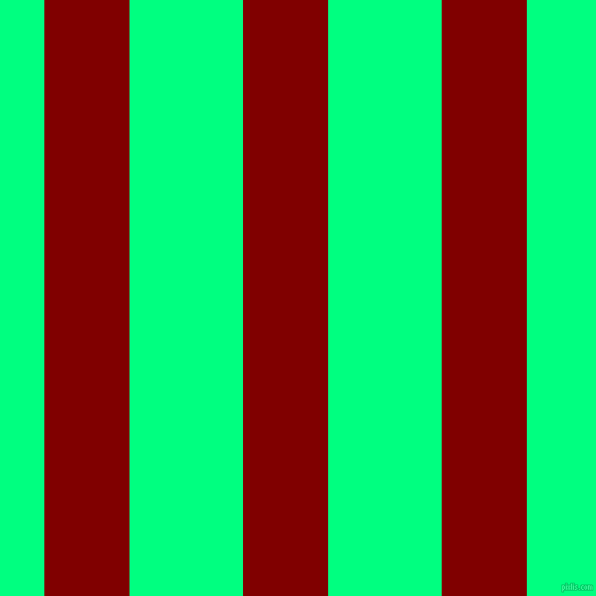 vertical lines stripes, 96 pixel line width, 128 pixel line spacing, Maroon and Spring Green vertical lines and stripes seamless tileable