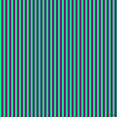 vertical lines stripes, 8 pixel line width, 8 pixel line spacing, Purple and Spring Green vertical lines and stripes seamless tileable