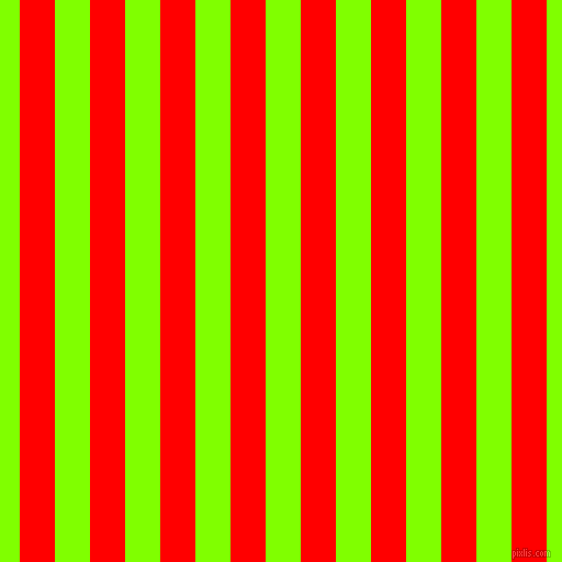 vertical lines stripes, 32 pixel line width, 32 pixel line spacing, Red and Chartreuse vertical lines and stripes seamless tileable