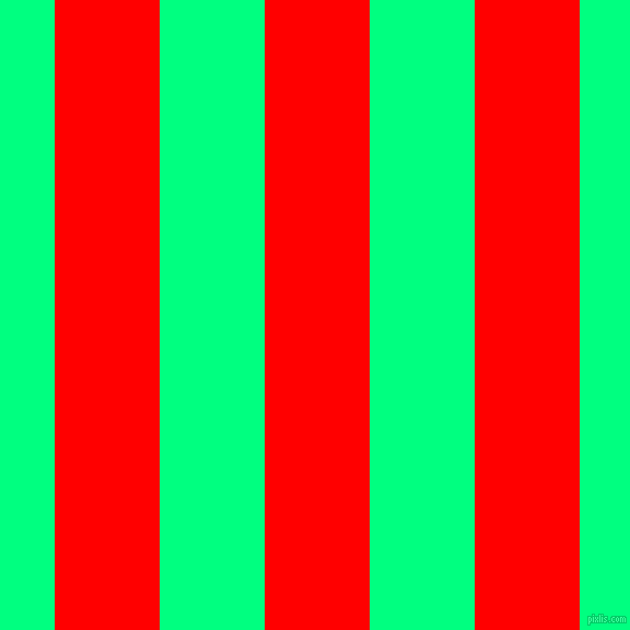 vertical lines stripes, 96 pixel line width, 96 pixel line spacing, Red and Spring Green vertical lines and stripes seamless tileable