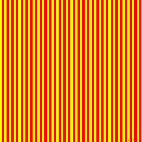 vertical lines stripes, 8 pixel line width, 8 pixel line spacing, Red and Yellow vertical lines and stripes seamless tileable