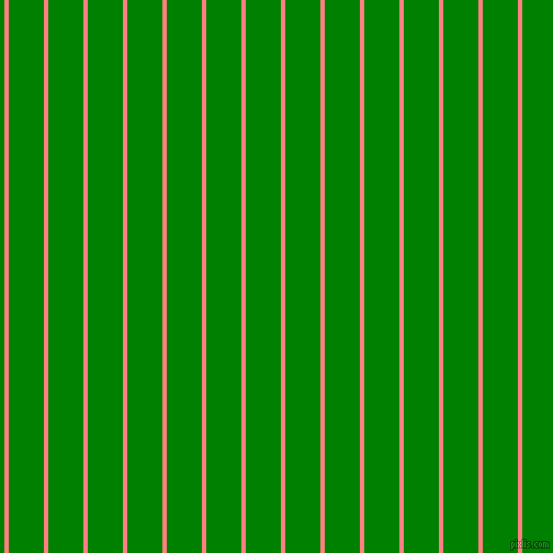 vertical lines stripes, 4 pixel line width, 32 pixel line spacing, Salmon and Green vertical lines and stripes seamless tileable