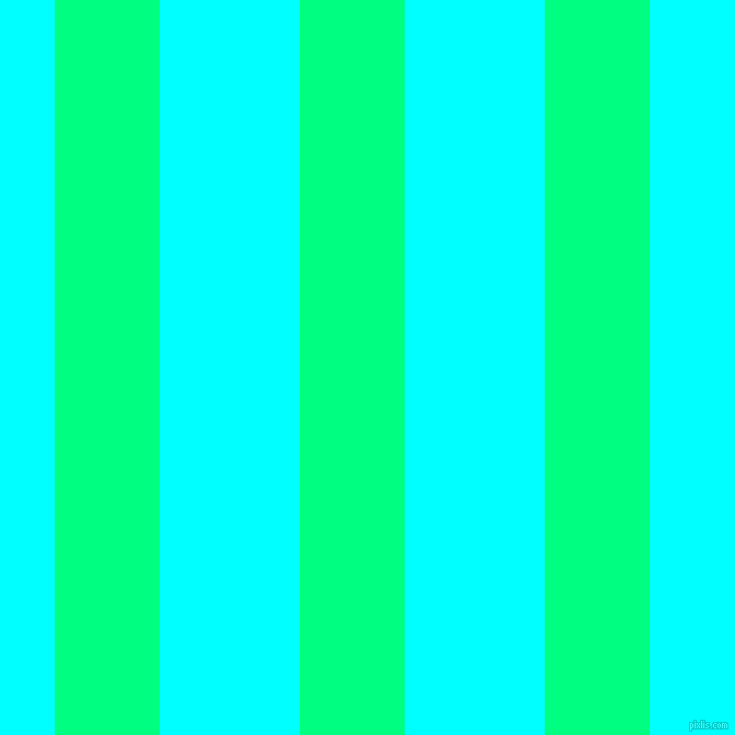 vertical lines stripes, 96 pixel line width, 128 pixel line spacing, Spring Green and Aqua vertical lines and stripes seamless tileable