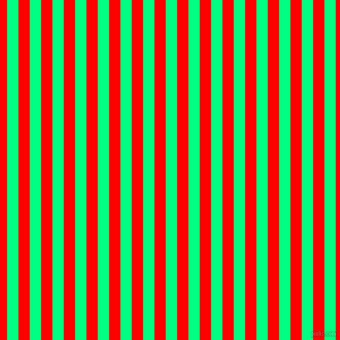 vertical lines stripes, 16 pixel line width, 16 pixel line spacing, Spring Green and Red vertical lines and stripes seamless tileable