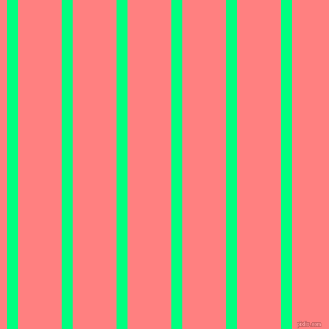 vertical lines stripes, 16 pixel line width, 64 pixel line spacing, Spring Green and Salmon vertical lines and stripes seamless tileable