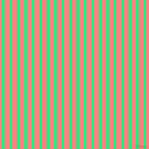 vertical lines stripes, 8 pixel line width, 16 pixel line spacing, Spring Green and Salmon vertical lines and stripes seamless tileable