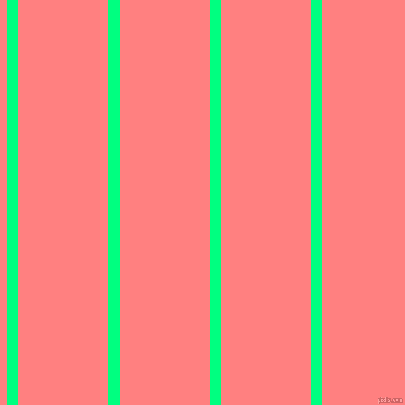 vertical lines stripes, 16 pixel line width, 128 pixel line spacing, Spring Green and Salmon vertical lines and stripes seamless tileable
