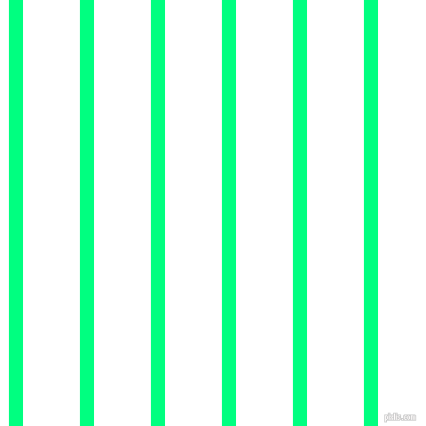vertical lines stripes, 16 pixel line width, 64 pixel line spacing, Spring Green and White vertical lines and stripes seamless tileable