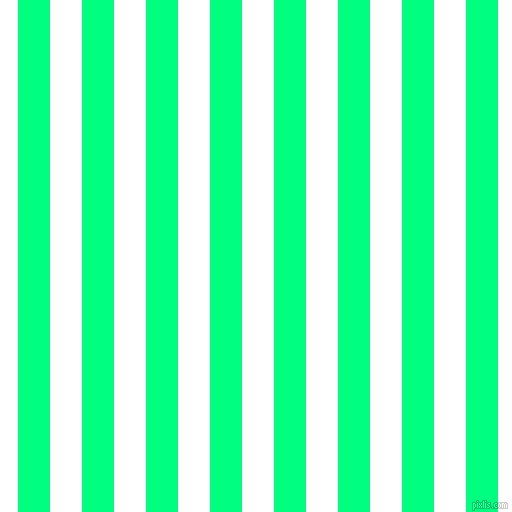 vertical lines stripes, 32 pixel line width, 32 pixel line spacing, Spring Green and White vertical lines and stripes seamless tileable