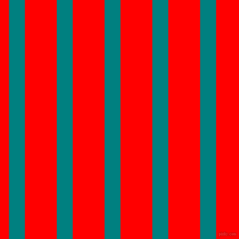 vertical lines stripes, 32 pixel line width, 64 pixel line spacing, Teal and Red vertical lines and stripes seamless tileable
