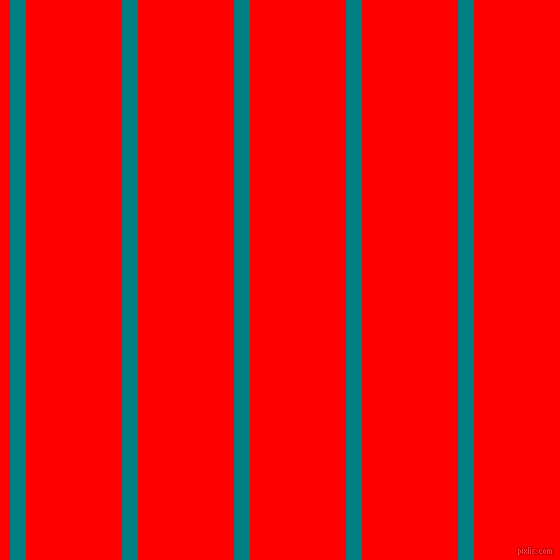 vertical lines stripes, 16 pixel line width, 96 pixel line spacing, Teal and Red vertical lines and stripes seamless tileable