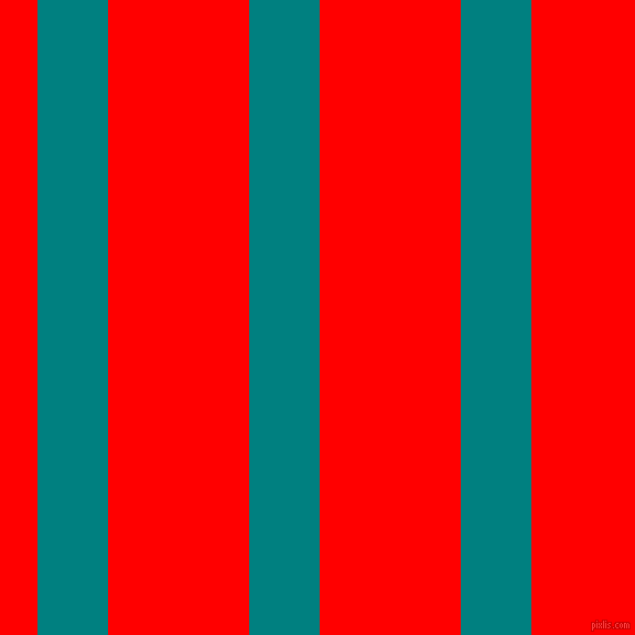 vertical lines stripes, 64 pixel line width, 128 pixel line spacing, Teal and Red vertical lines and stripes seamless tileable