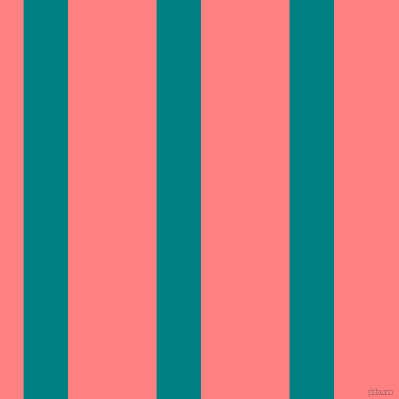 vertical lines stripes, 64 pixel line width, 128 pixel line spacing, Teal and Salmon vertical lines and stripes seamless tileable