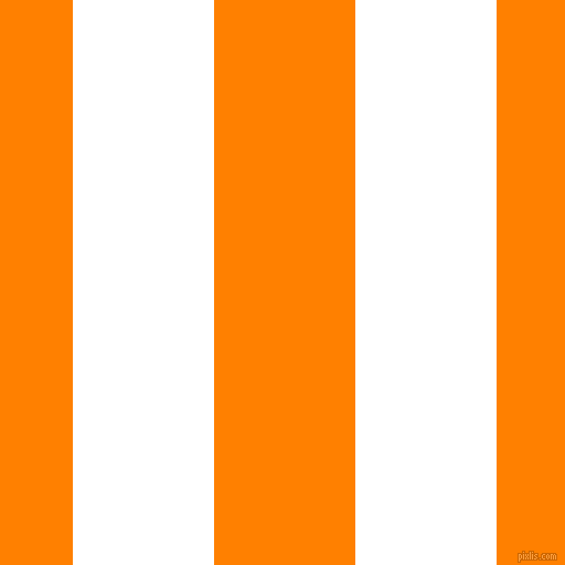vertical lines stripes, 128 pixel line width, 128 pixel line spacing, White and Dark Orange vertical lines and stripes seamless tileable