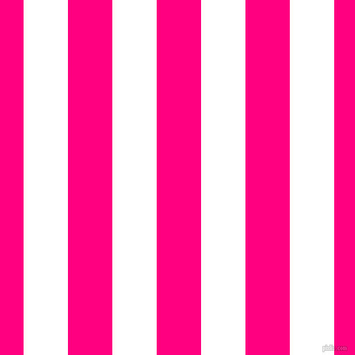 vertical lines stripes, 64 pixel line width, 64 pixel line spacing, White and Deep Pink vertical lines and stripes seamless tileable