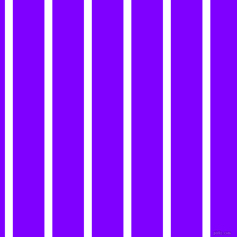 vertical lines stripes, 16 pixel line width, 64 pixel line spacing, White and Electric Indigo vertical lines and stripes seamless tileable