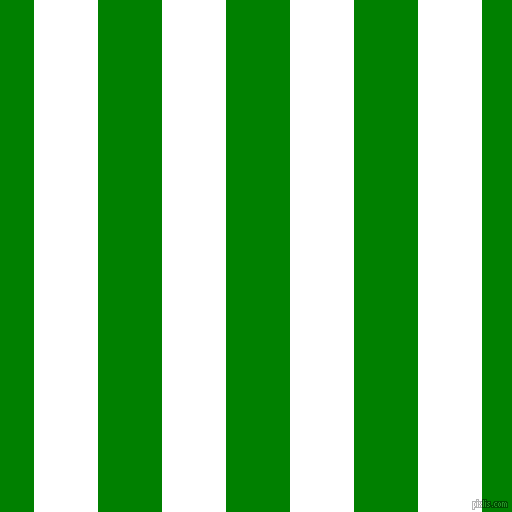 vertical lines stripes, 64 pixel line width, 64 pixel line spacing, White and Green vertical lines and stripes seamless tileable