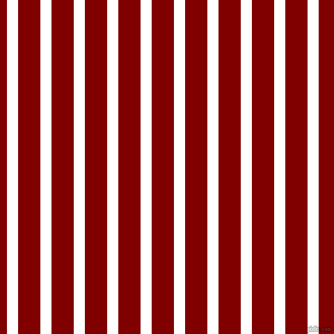 vertical lines stripes, 16 pixel line width, 32 pixel line spacing, White and Maroon vertical lines and stripes seamless tileable