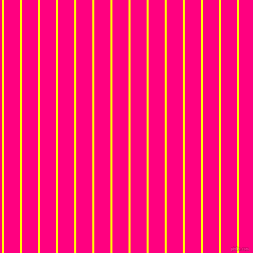 vertical lines stripes, 4 pixel line width, 32 pixel line spacing, Yellow and Deep Pink vertical lines and stripes seamless tileable