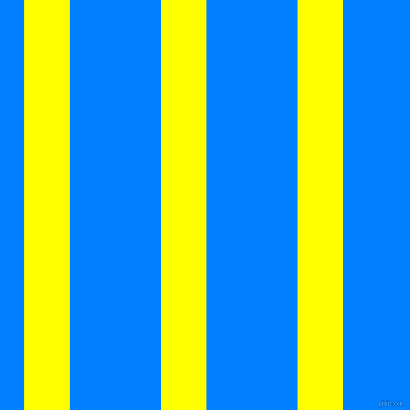 vertical lines stripes, 64 pixel line width, 128 pixel line spacing, Yellow and Dodger Blue vertical lines and stripes seamless tileable