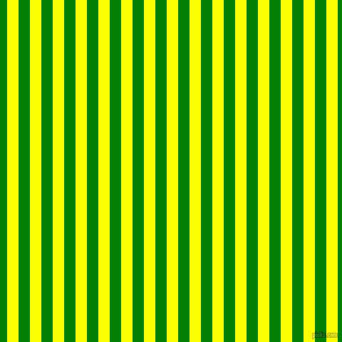 vertical lines stripes, 16 pixel line width, 16 pixel line spacing, Yellow and Green vertical lines and stripes seamless tileable