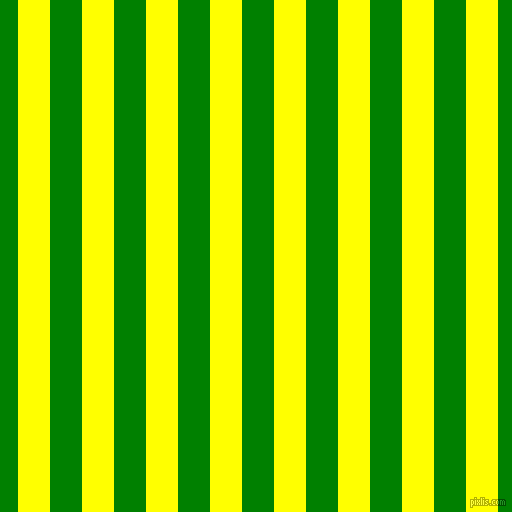 vertical lines stripes, 32 pixel line width, 32 pixel line spacing, Yellow and Green vertical lines and stripes seamless tileable
