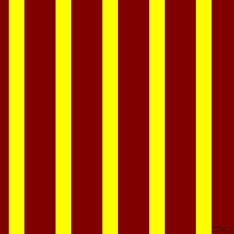 vertical lines stripes, 32 pixel line width, 64 pixel line spacing, Yellow and Maroon vertical lines and stripes seamless tileable