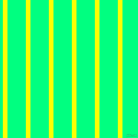 vertical lines stripes, 16 pixel line width, 64 pixel line spacing, Yellow and Spring Green vertical lines and stripes seamless tileable