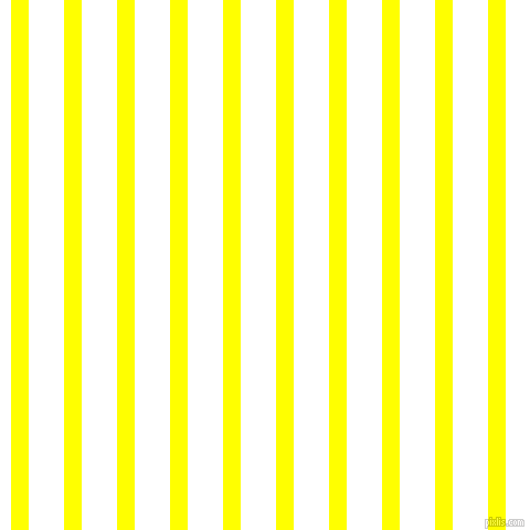 vertical lines stripes, 16 pixel line width, 32 pixel line spacing, Yellow and White vertical lines and stripes seamless tileable
