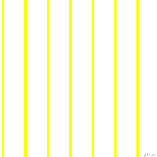 vertical lines stripes, 8 pixel line width, 64 pixel line spacing, Yellow and White vertical lines and stripes seamless tileable