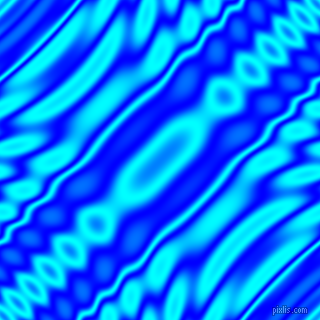 Blue and Aqua wavy plasma ripple seamless tileable