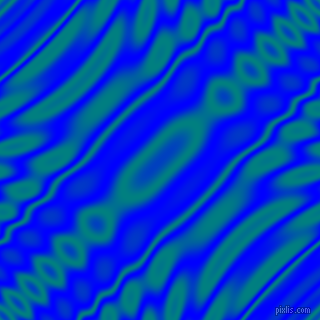 , Blue and Teal wavy plasma ripple seamless tileable