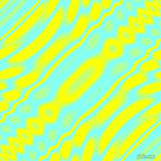 , Electric Blue and Yellow wavy plasma ripple seamless tileable