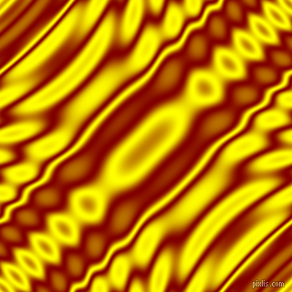 Maroon and Yellow wavy plasma ripple seamless tileable