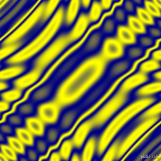 , Navy and Yellow wavy plasma ripple seamless tileable