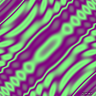 , Purple and Mint Green wavy plasma ripple seamless tileable