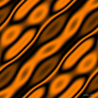 Black and Dark Orange wavy plasma seamless tileable