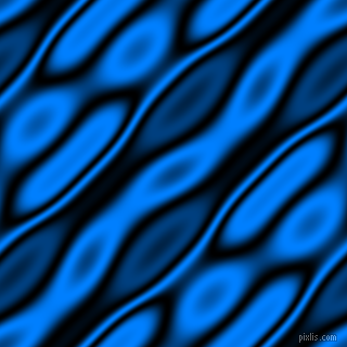 Black and Dodger Blue wavy plasma seamless tileable