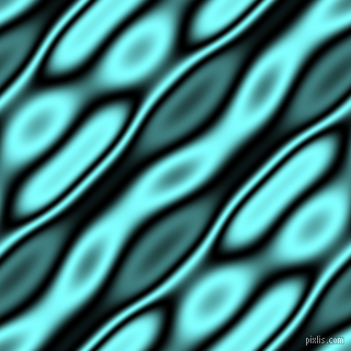 , Black and Electric Blue wavy plasma seamless tileable
