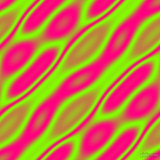 Chartreuse and Deep Pink wavy plasma seamless tileable