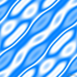 , Dodger Blue and White wavy plasma seamless tileable