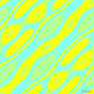 Electric Blue and Yellow wavy plasma seamless tileable